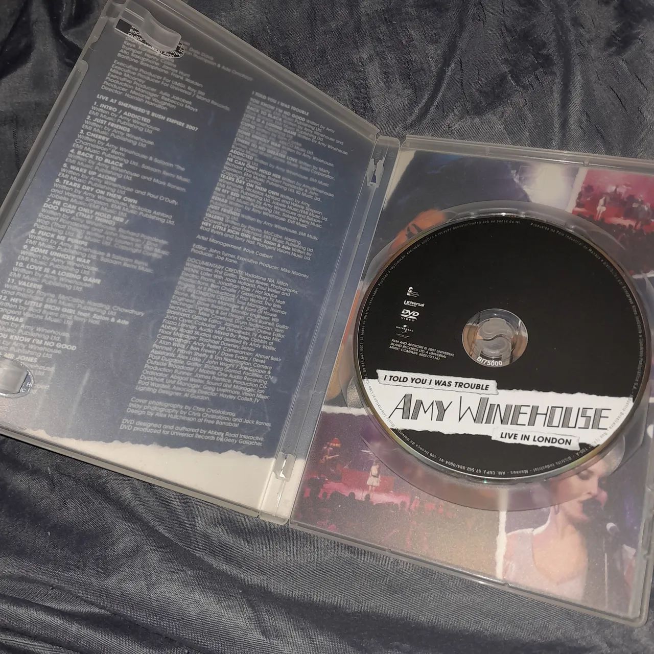 Dvd Amy winehouse live - Hobbies e coleções - COHAB, Recife
