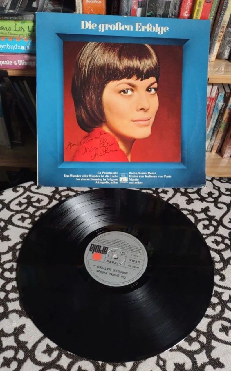 Mireille Mathieu - LP vinil - Die großen Erfolge - Importado da Alemanha