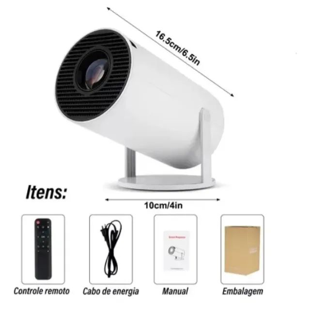Projetor 4k Assistir  Em Full Hd Wifi Android - Foto 3
