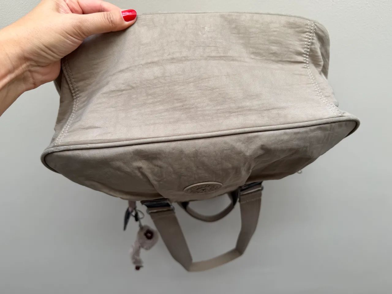 Bolsa Kipling Bege ORIGINAL  - Foto 5