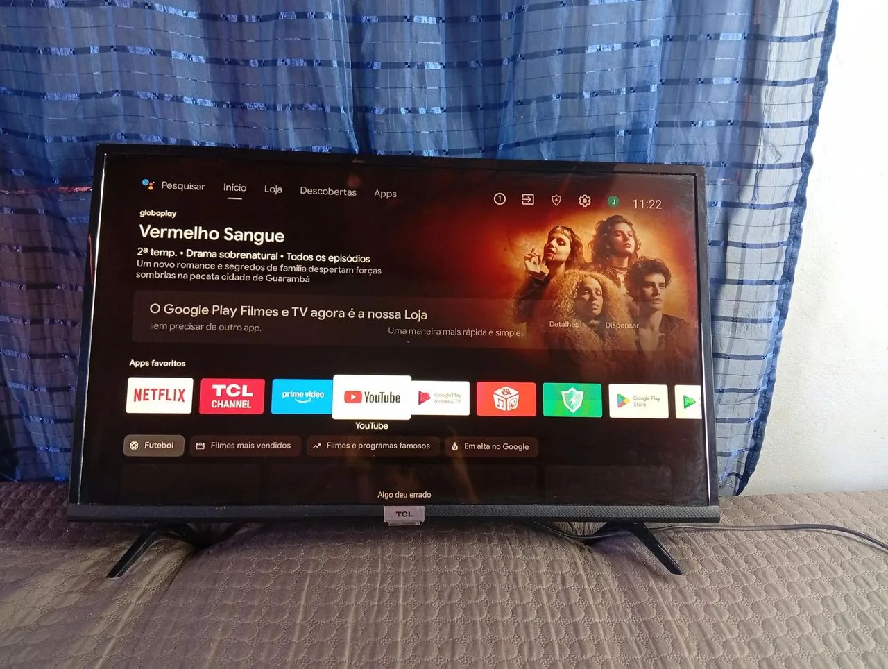 Smart tv tcl android 32 polegadas  - Foto 4