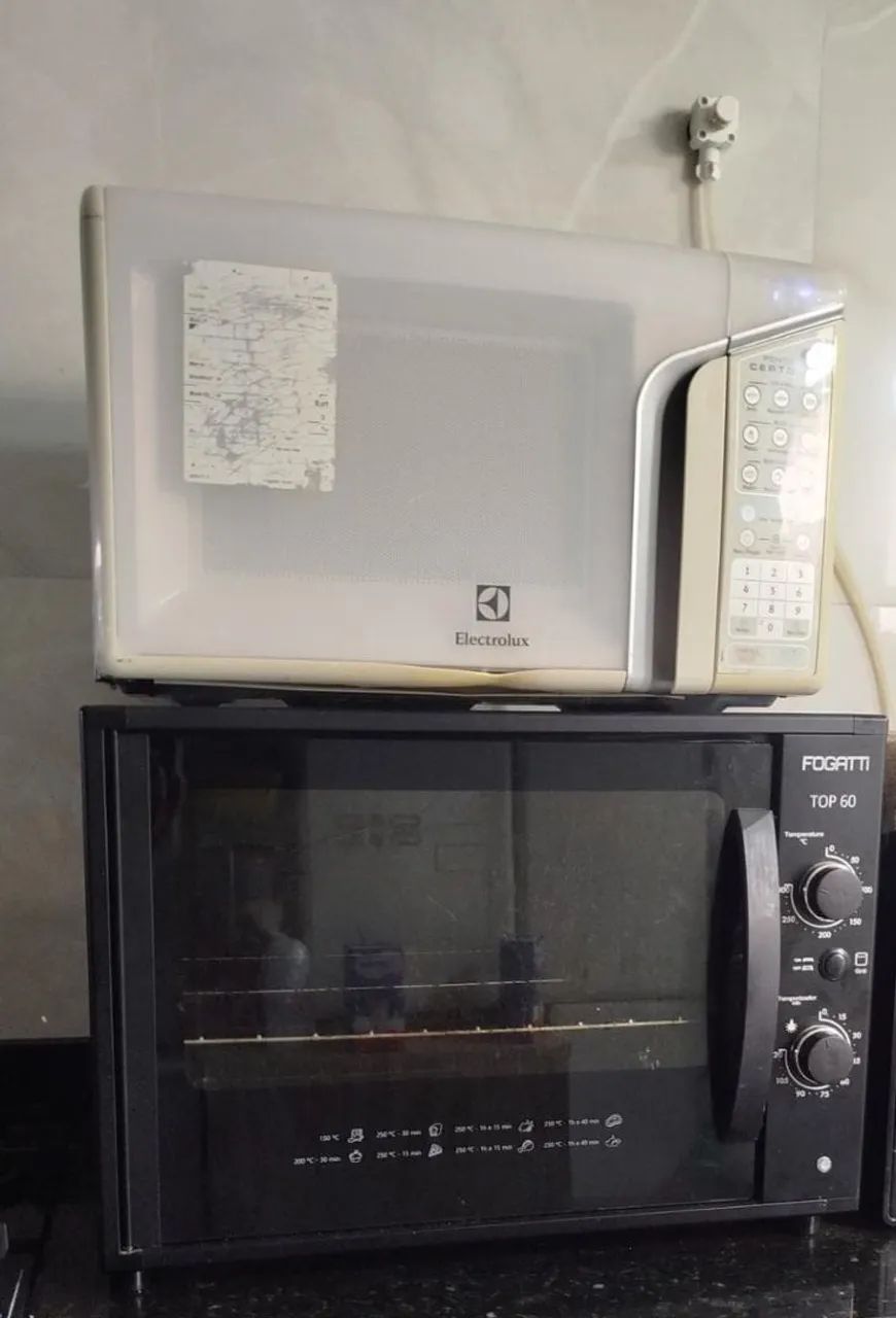 Forno e Microondas Elétrico
