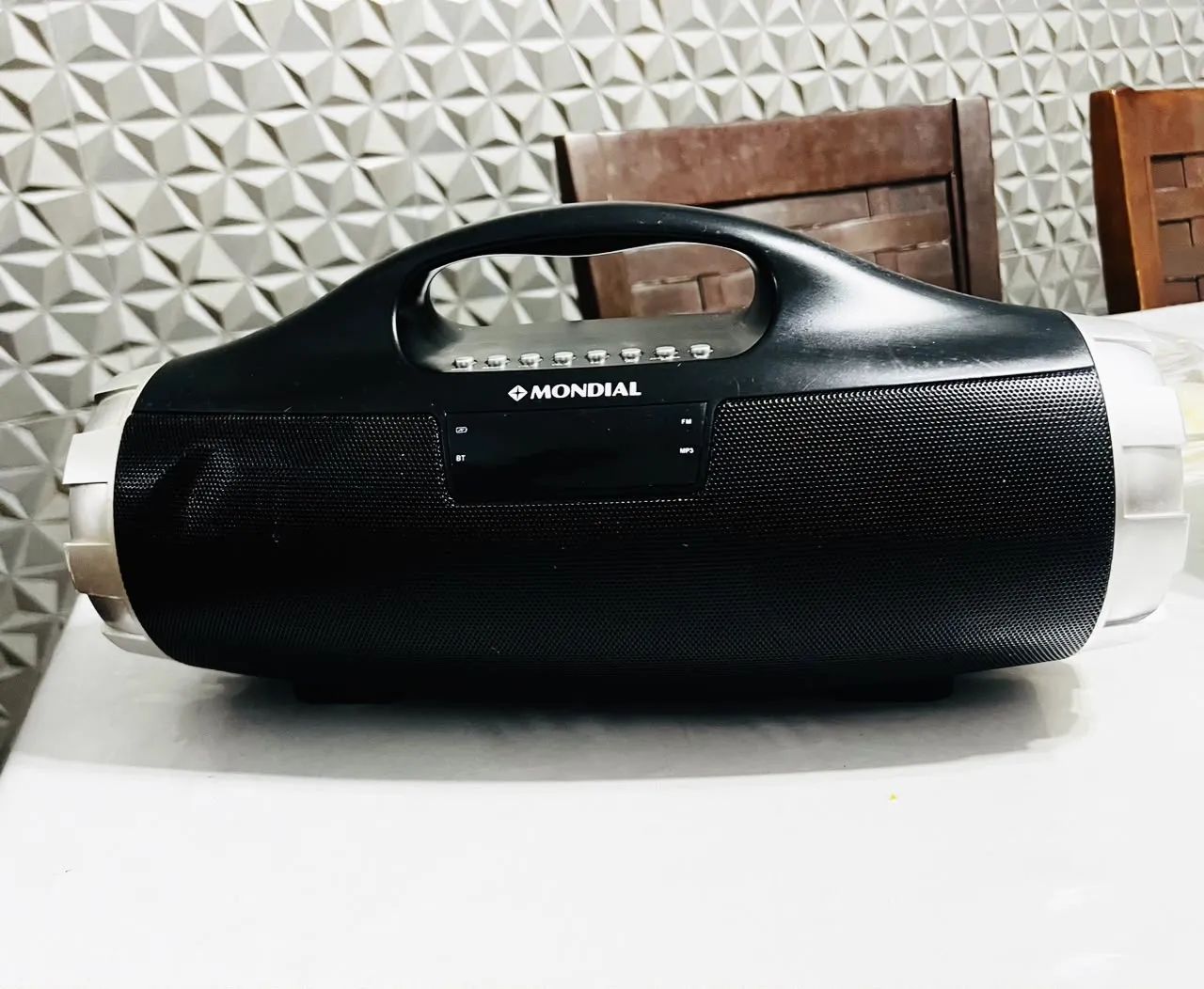 Caixinha bluetooth MP3 FM USB portátil  - Foto 3