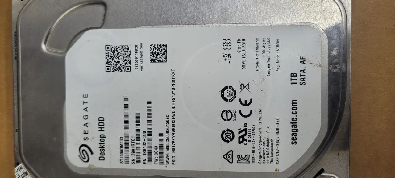 HD 1TB Desktop Saude 100% - Foto 3
