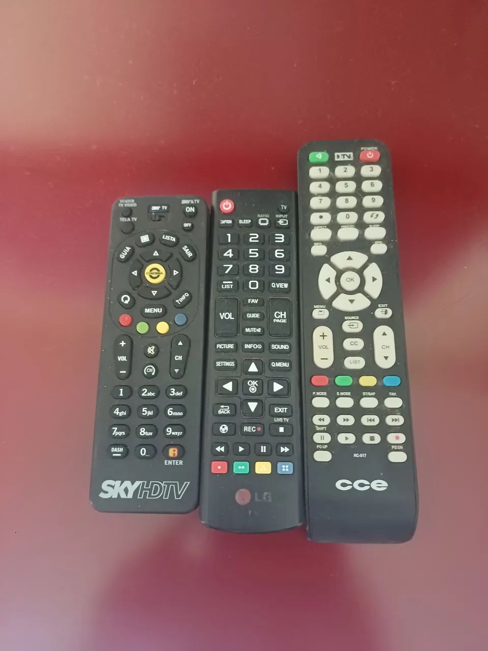 Controles originais