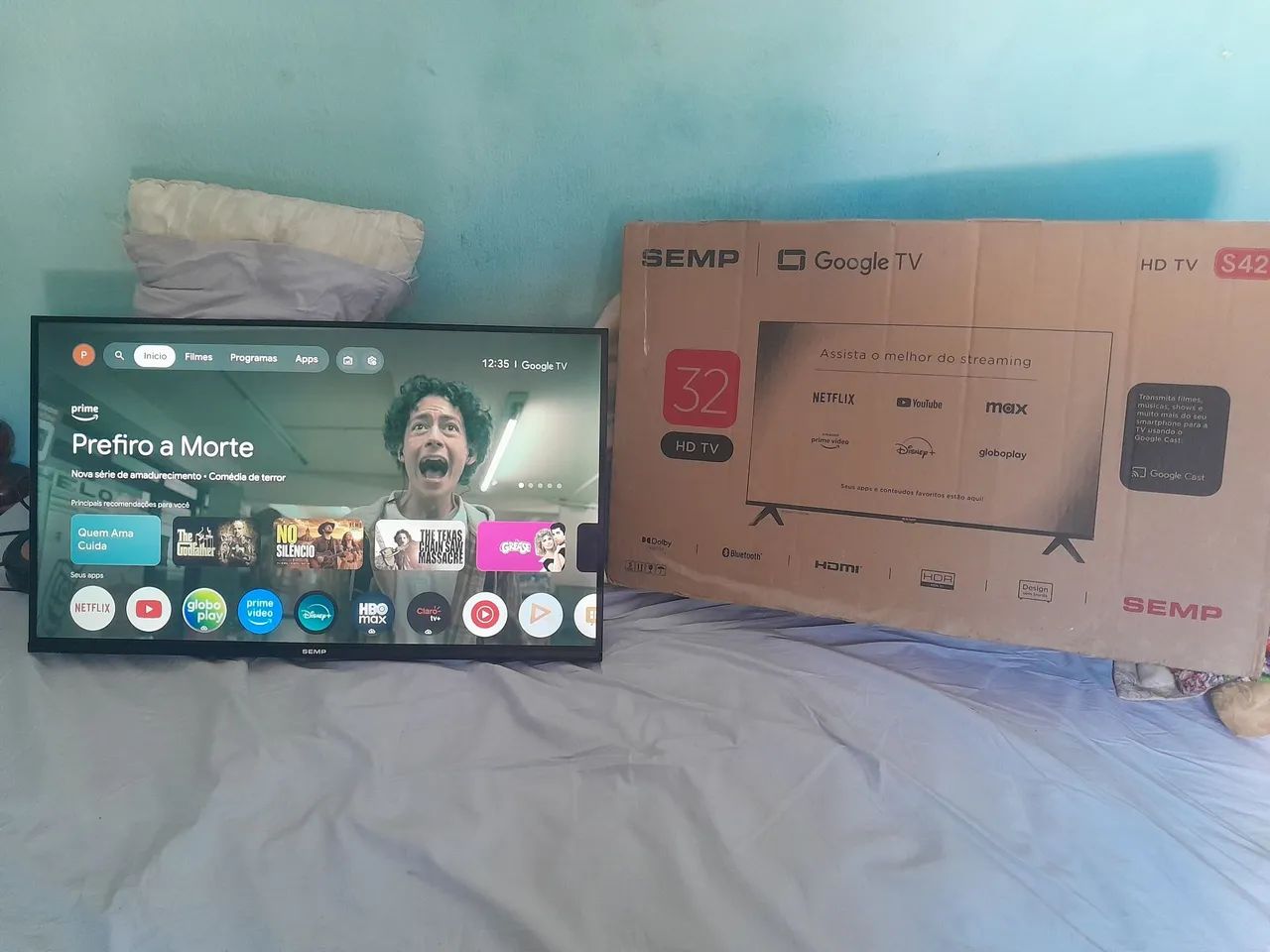 Televisão semp 32 polegadas Android 