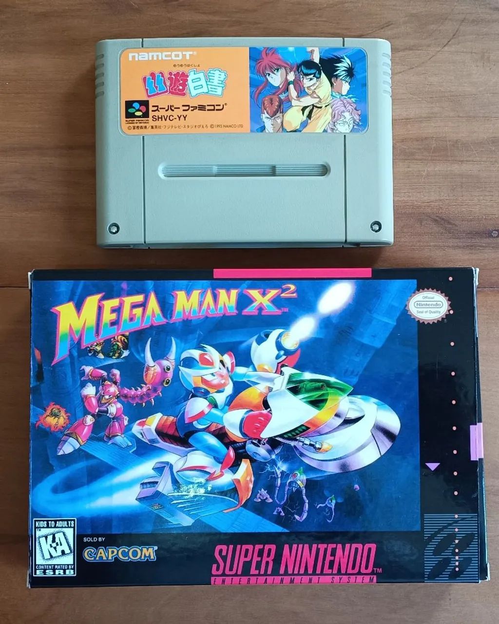 YU YU Hakusho Original + Caixa com Berço Megaman X2 