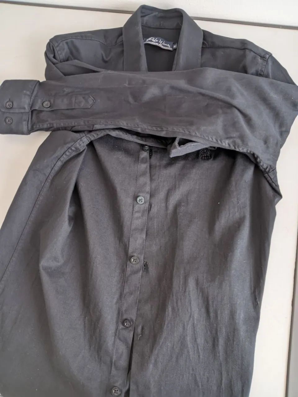 Camisa polo Wear preta M - Foto 4