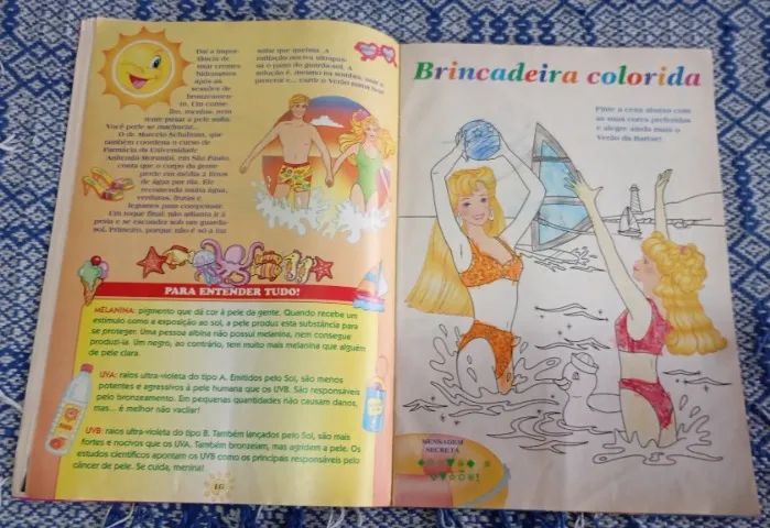 Revista Da Barbie Ed. Abril No 21 Fevereiro 1998 - Foto 5