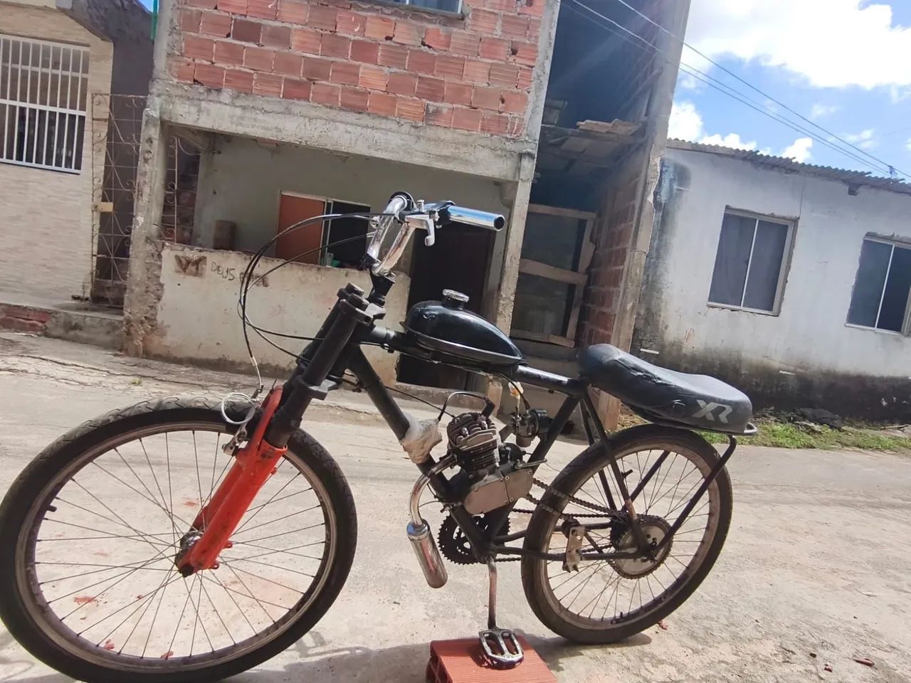 Bike motorizada bem conservada  - Foto 5