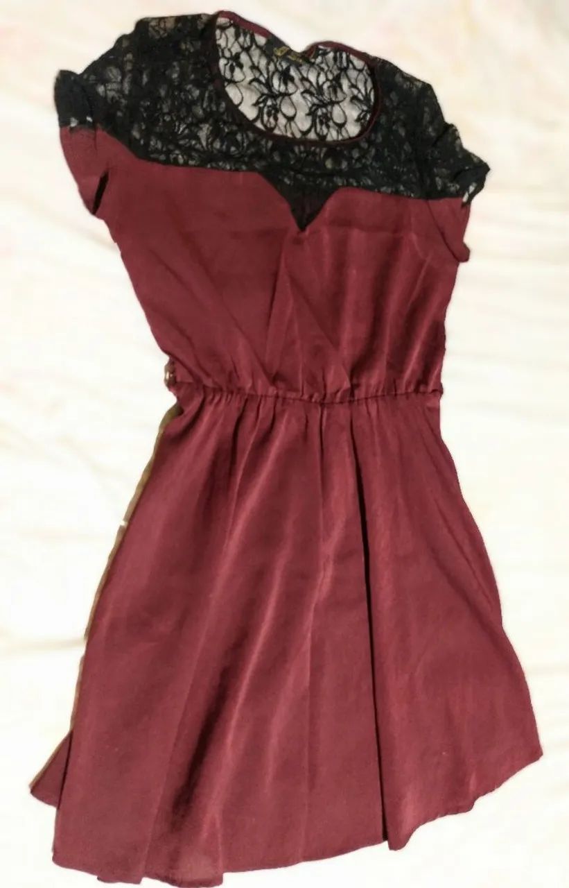 Vestido Cor Marsala  - Foto 2