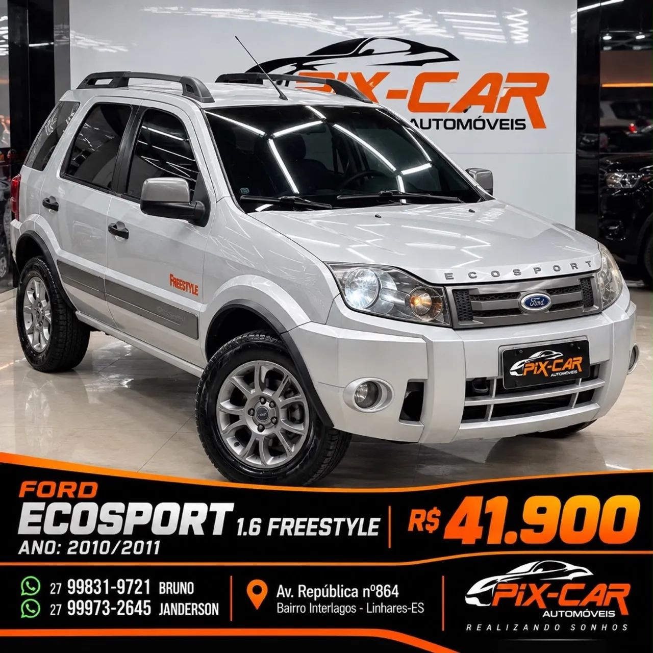 Ford Ecosport EcoSport XLT FREESTYLE 1.6 Flex 8V 5p 2011