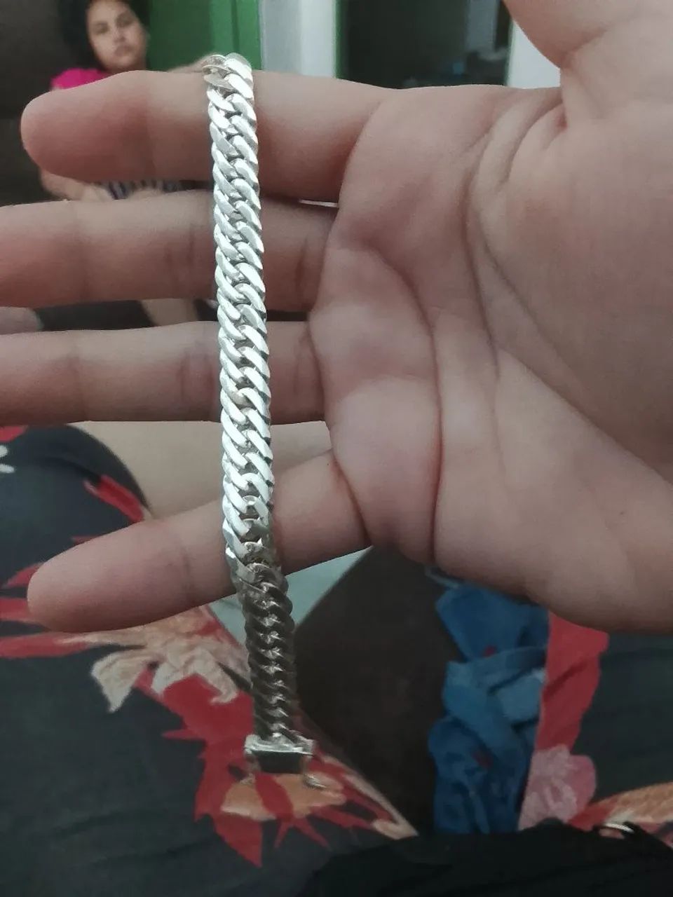 Pulseira de prata