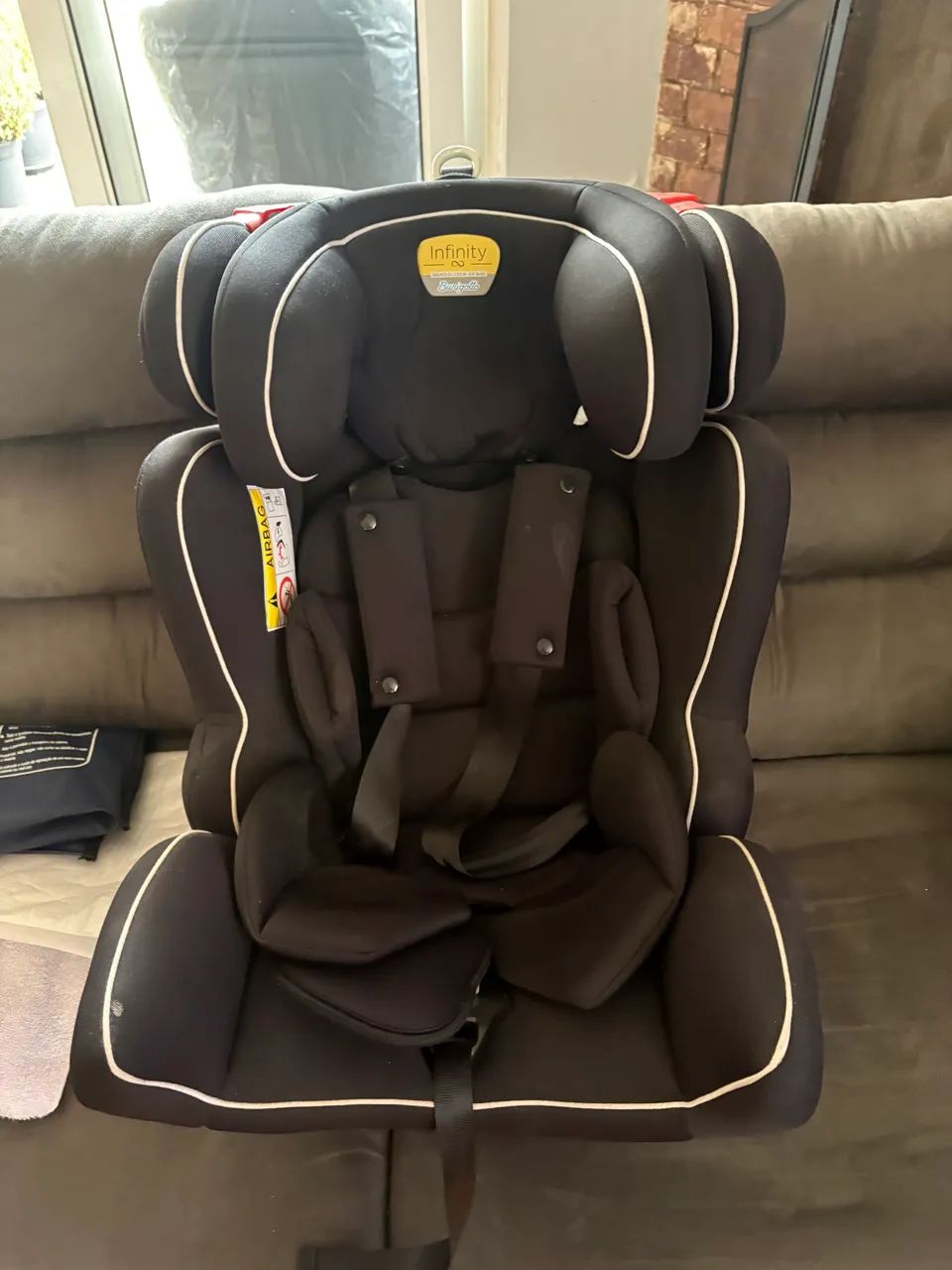 Cadeira infantil carro Burigotto Infinity Black - Foto 3