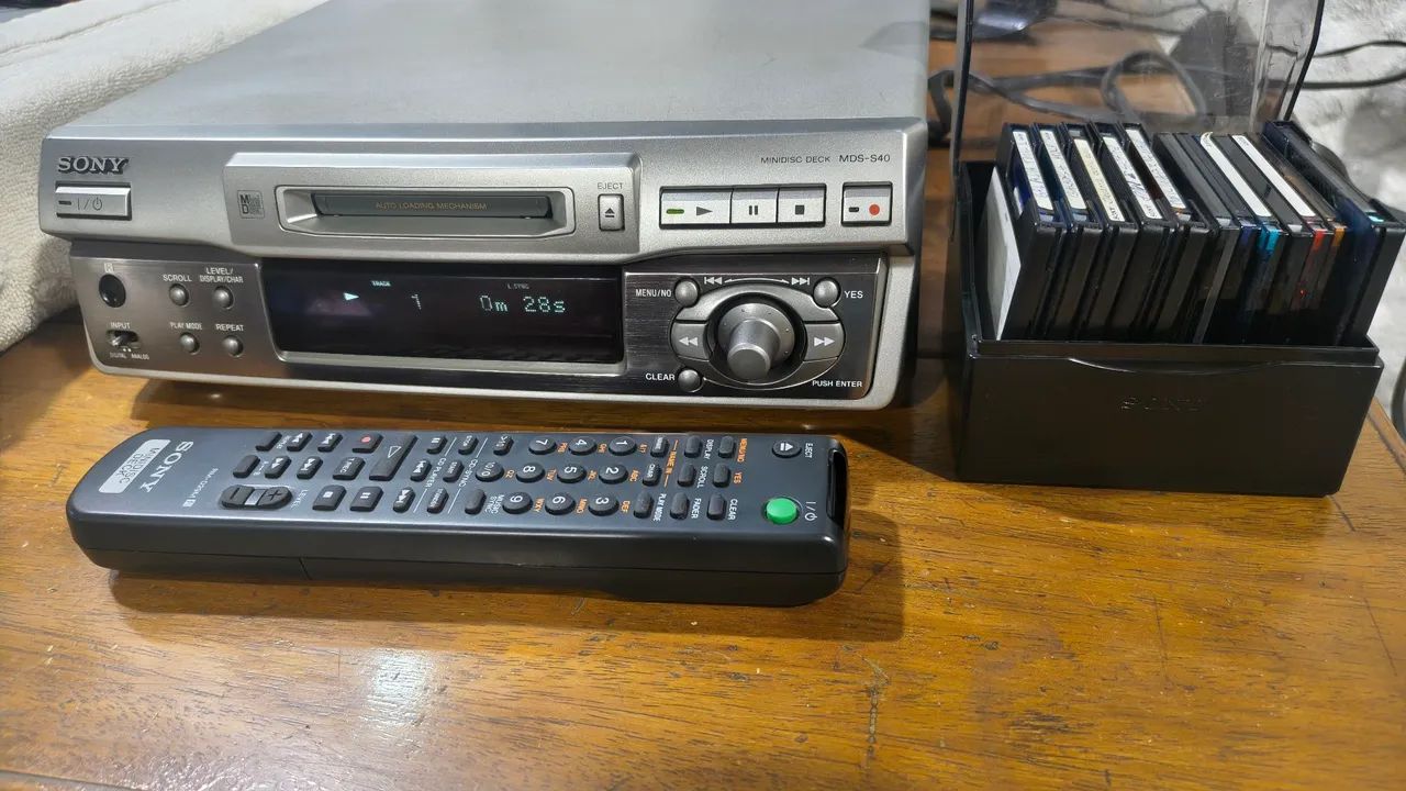 Minidisc md SONY MDS-S40 Importado. - Aparelhos de Som - Sul