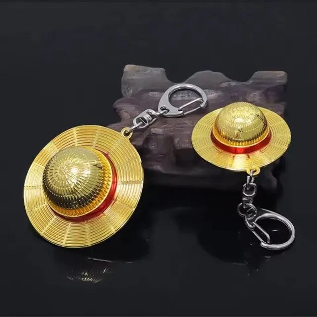 Chaveiro Geek Luffy de metal - Foto 2