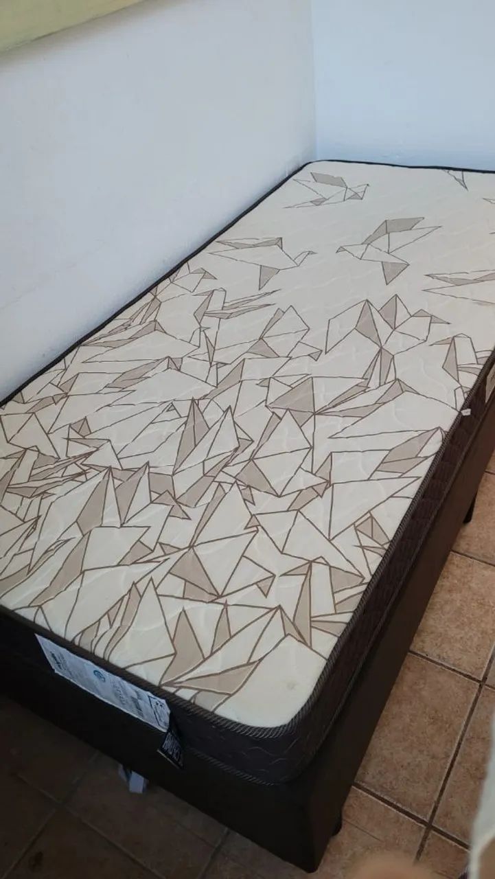 Cama Box Solteiro Seminova ? R$ 400 - Foto 2