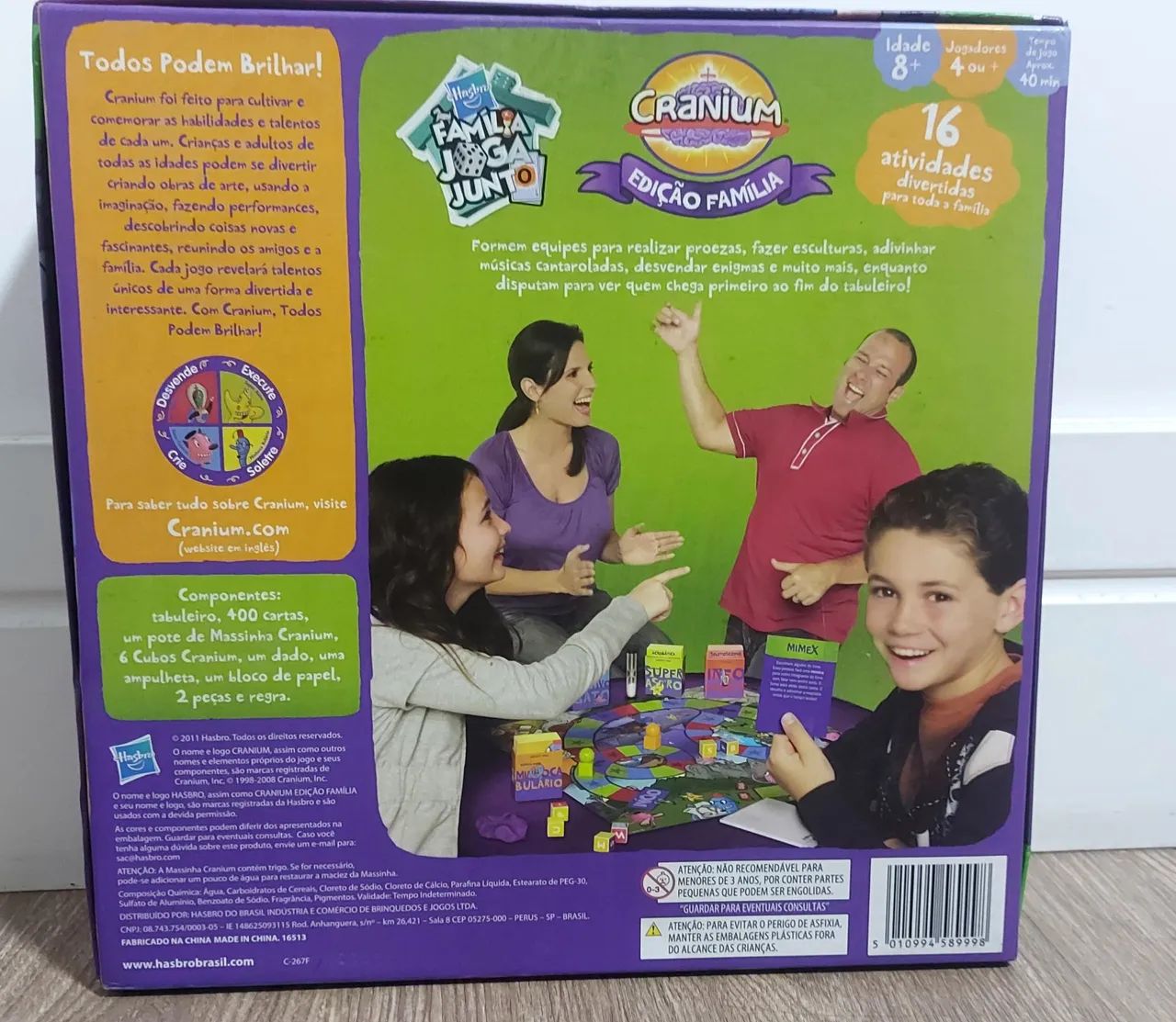 Jogo de tabuleiro Cranium, da Hasbro - Foto 2
