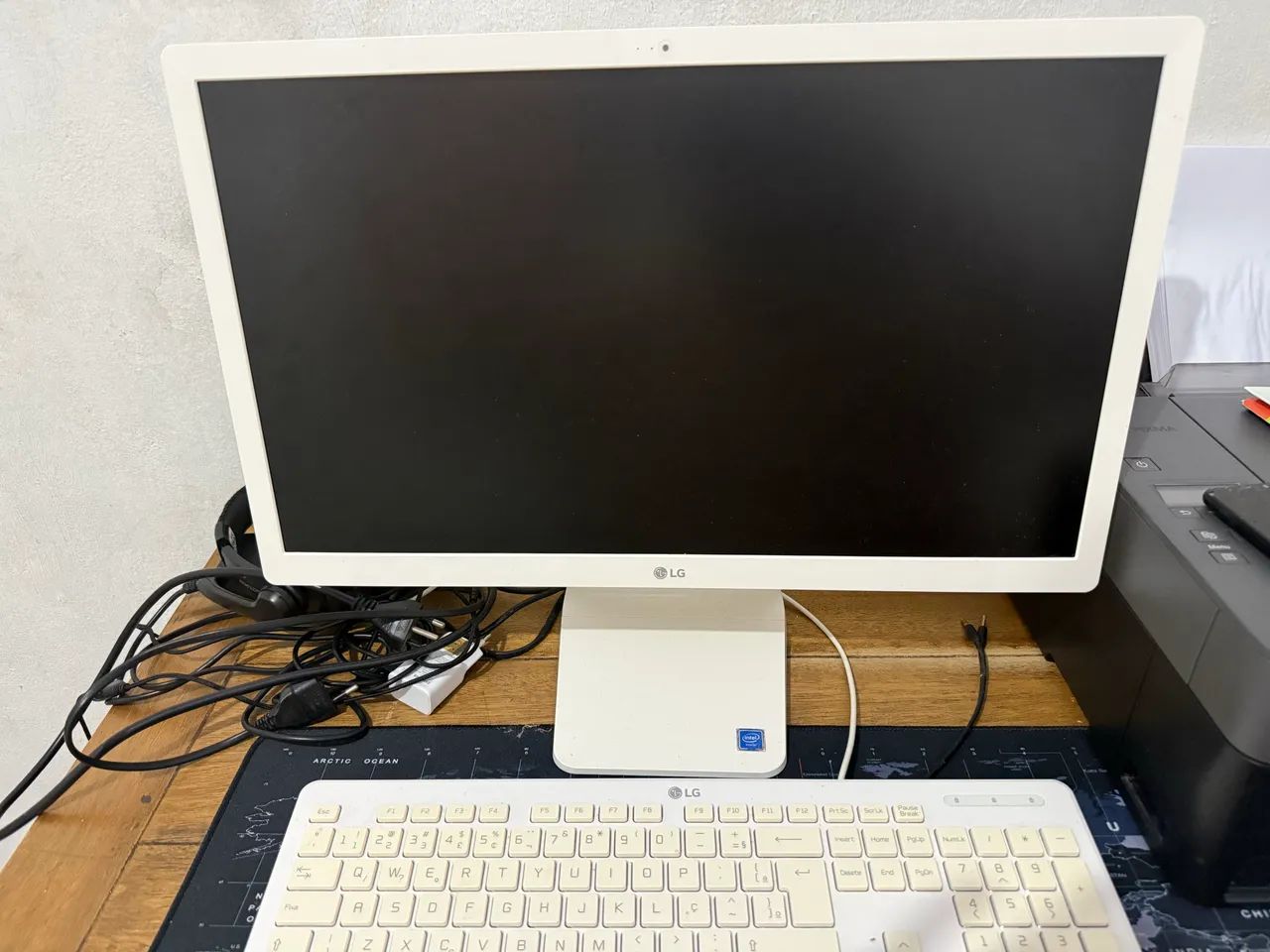 LG All in One 22V280 Completo - Ótimo Estado - Foto 5