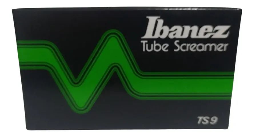 Pedal de efeito Ibanez Tube Screamer TS9 verde - Instrumentos