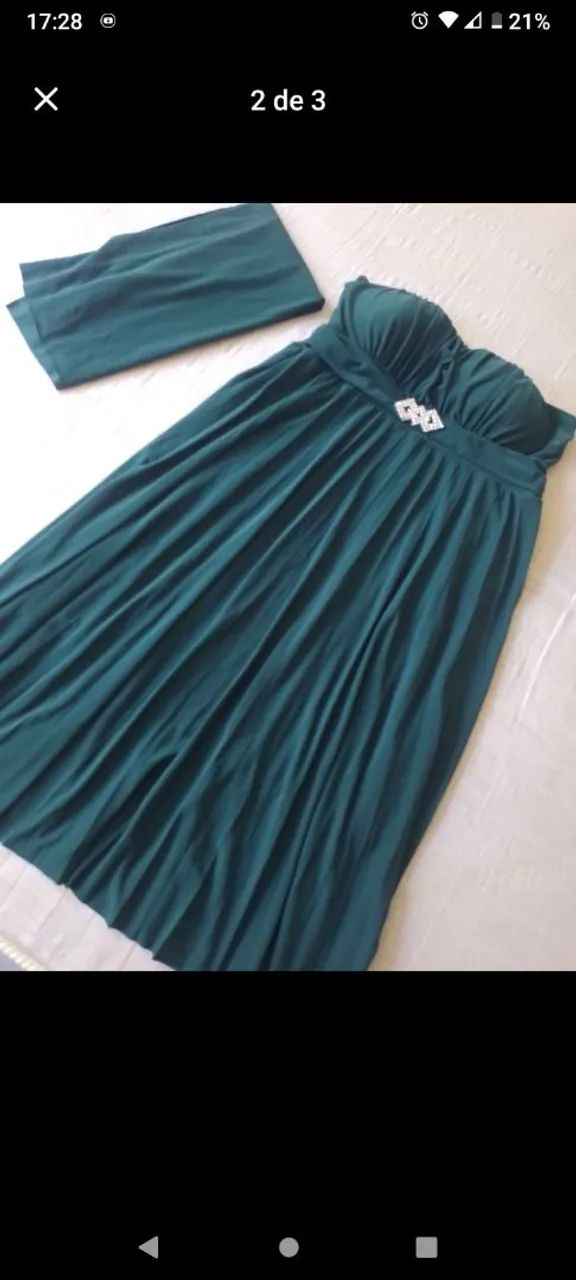 Vendo vestido usado só uma vez  - Foto 2