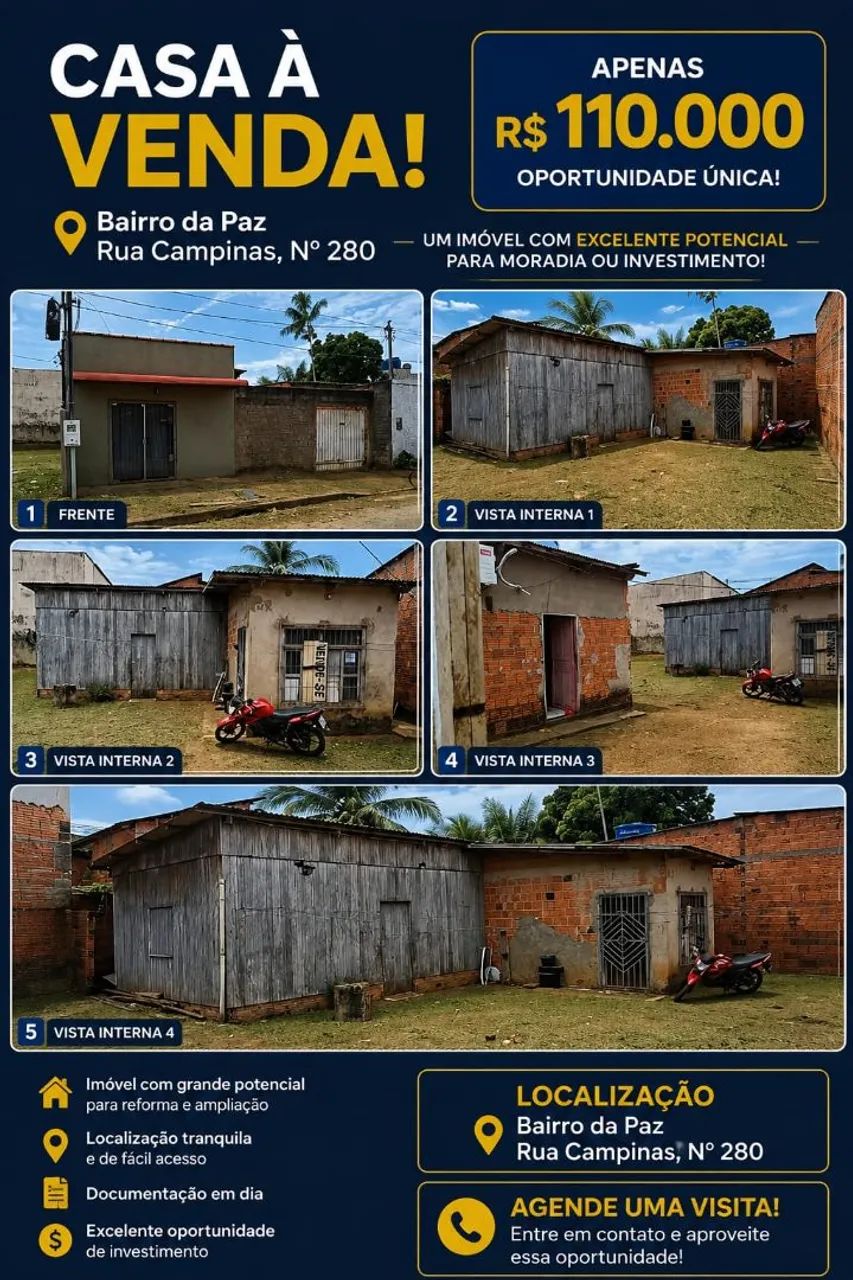 Vendo casa bem localizada 
