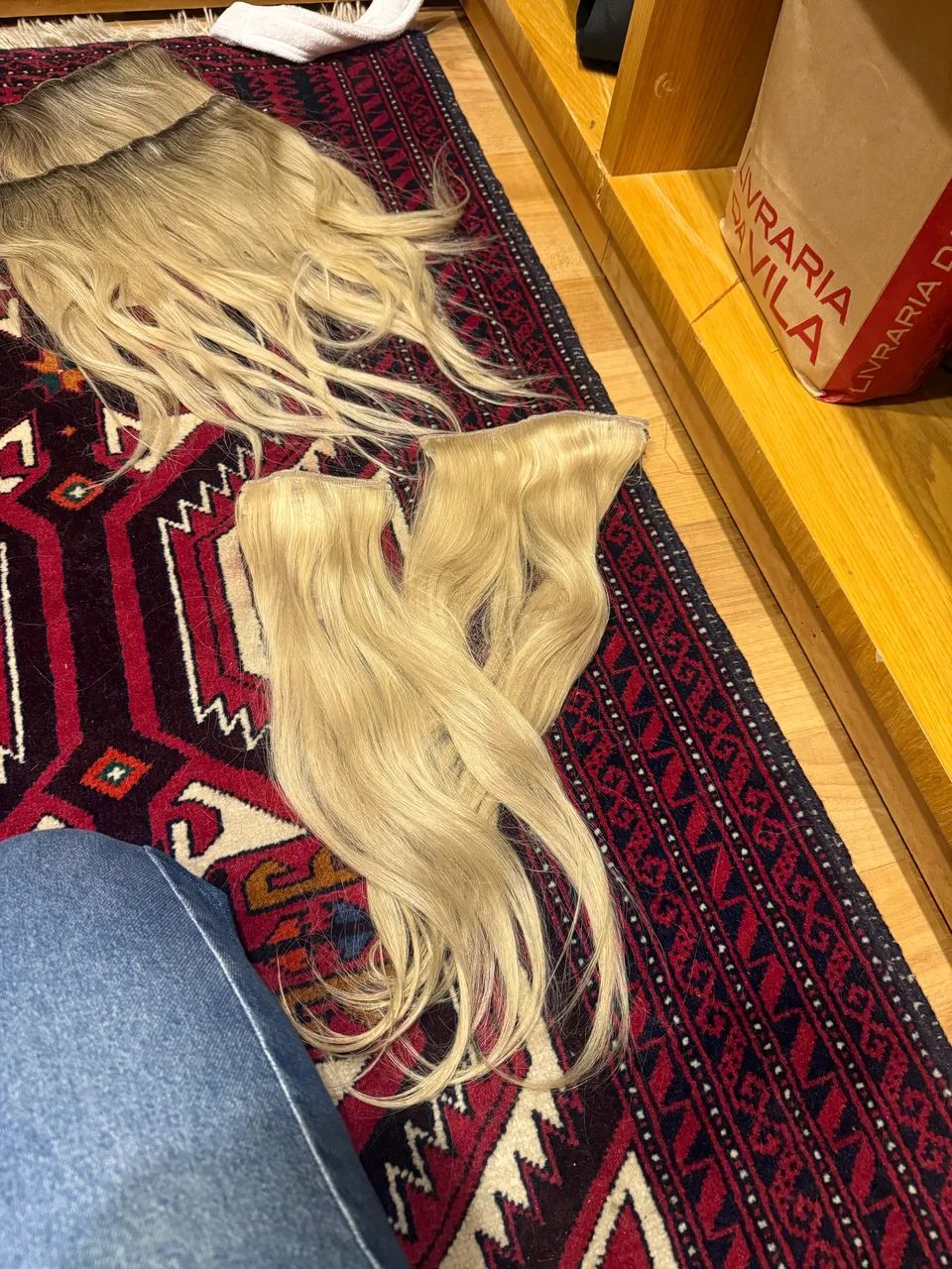 Mega Hair loiro humano  - Foto 3
