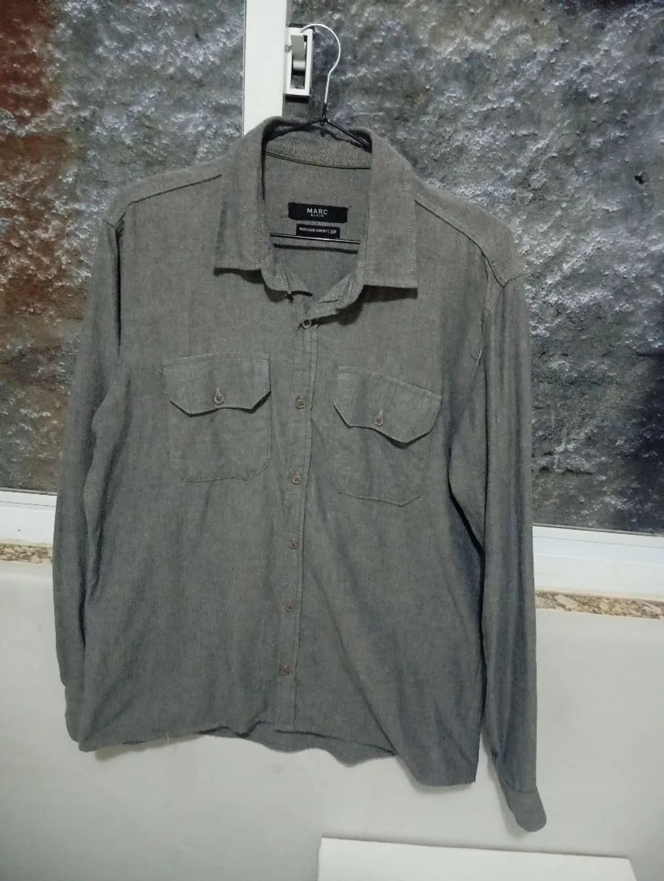 Camiseta manga longa MARC ALAIN modelagem confort 2/P - Foto 3