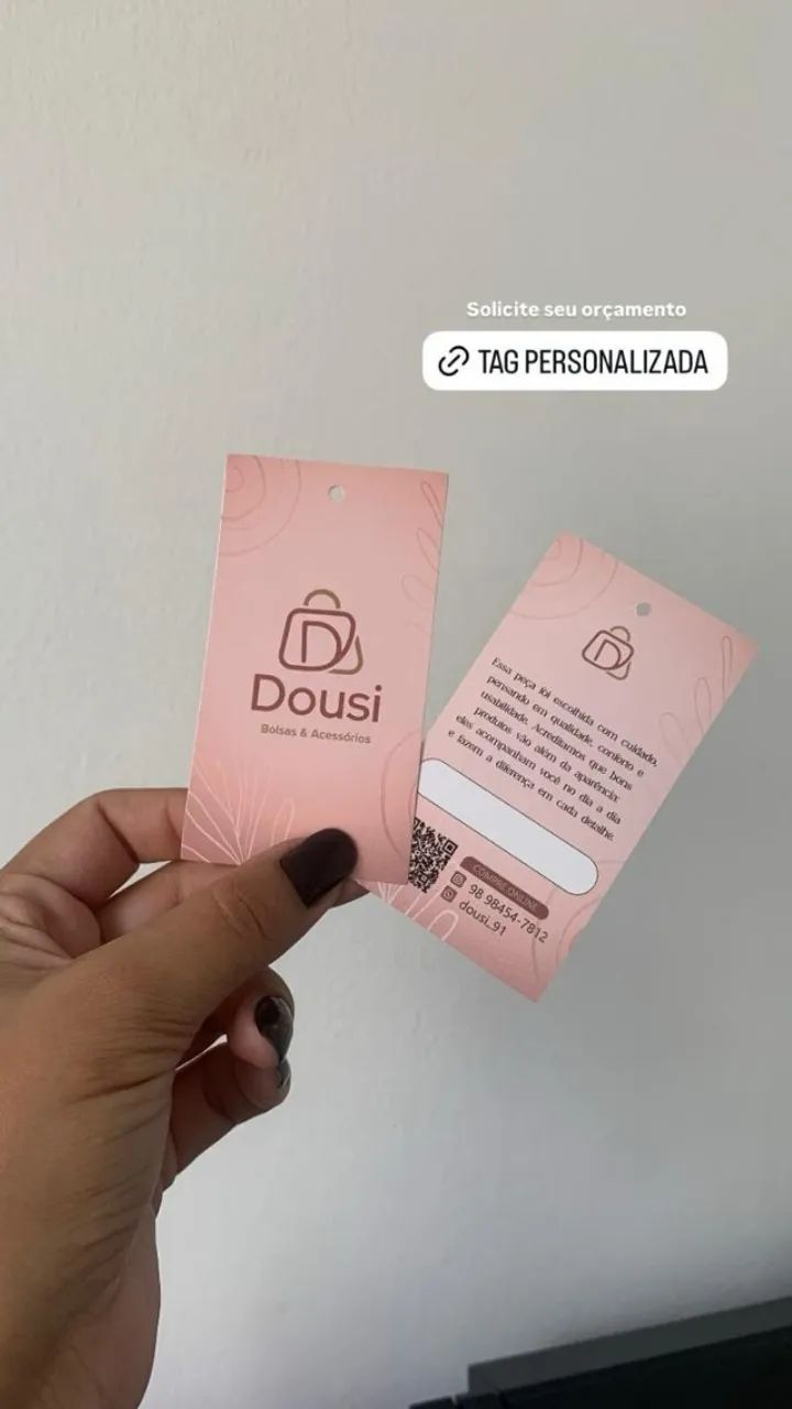 Etiqueta Personalizada - Loja Feminina