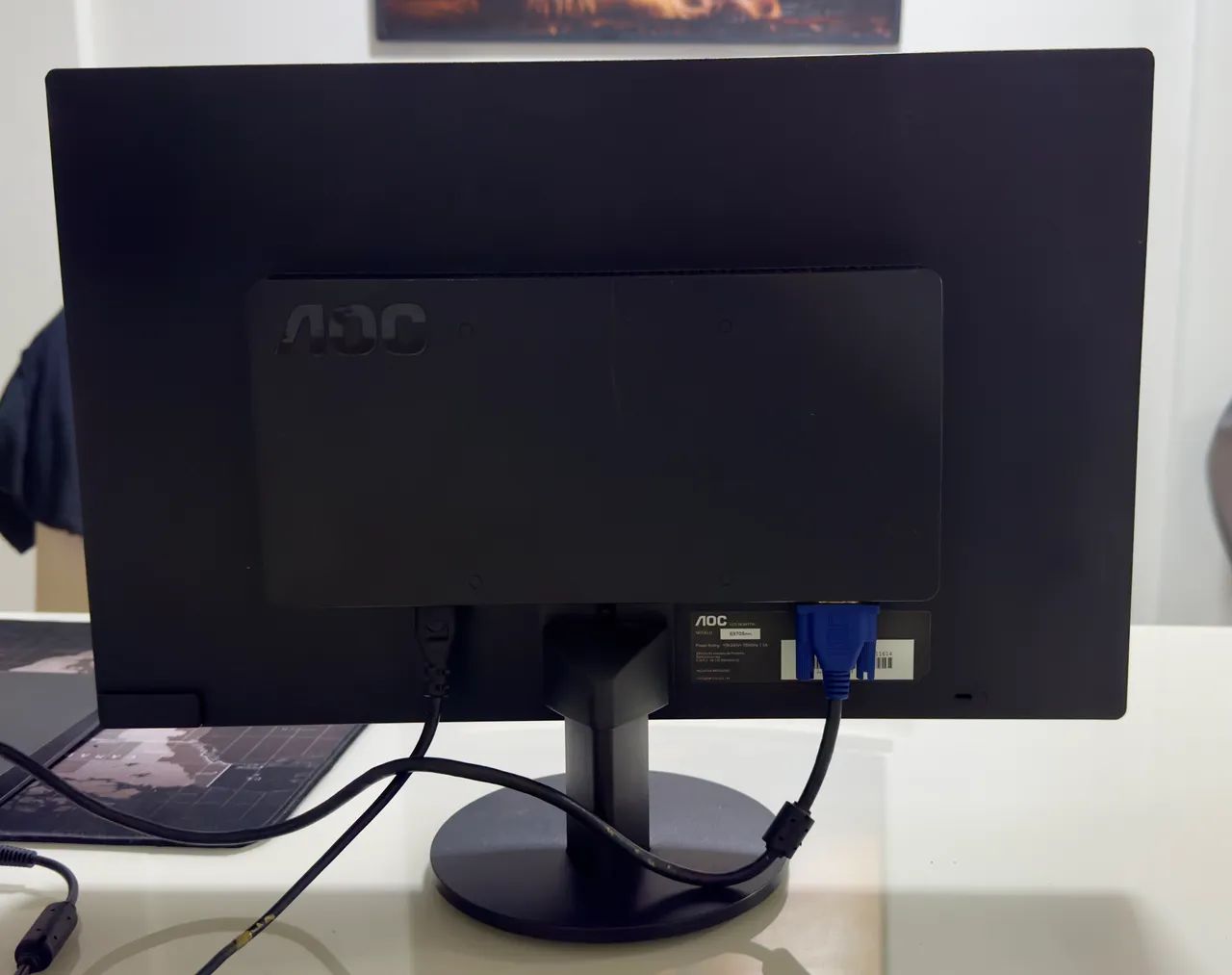 Monitor AOC LED 18,5 E970SWNL - 60Hz | Ótimo Estado - Foto 3