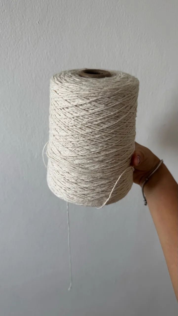 linha crochê