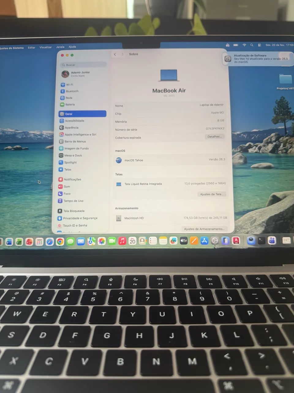 MacBook M2 8GB/256GB - Foto 5