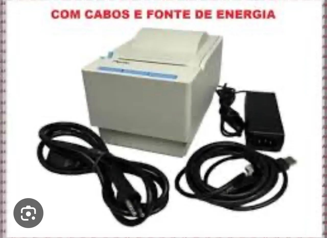 Impressora Não Fiscal Térmica Usb Perto Printer - Semi Nova  - Foto 3