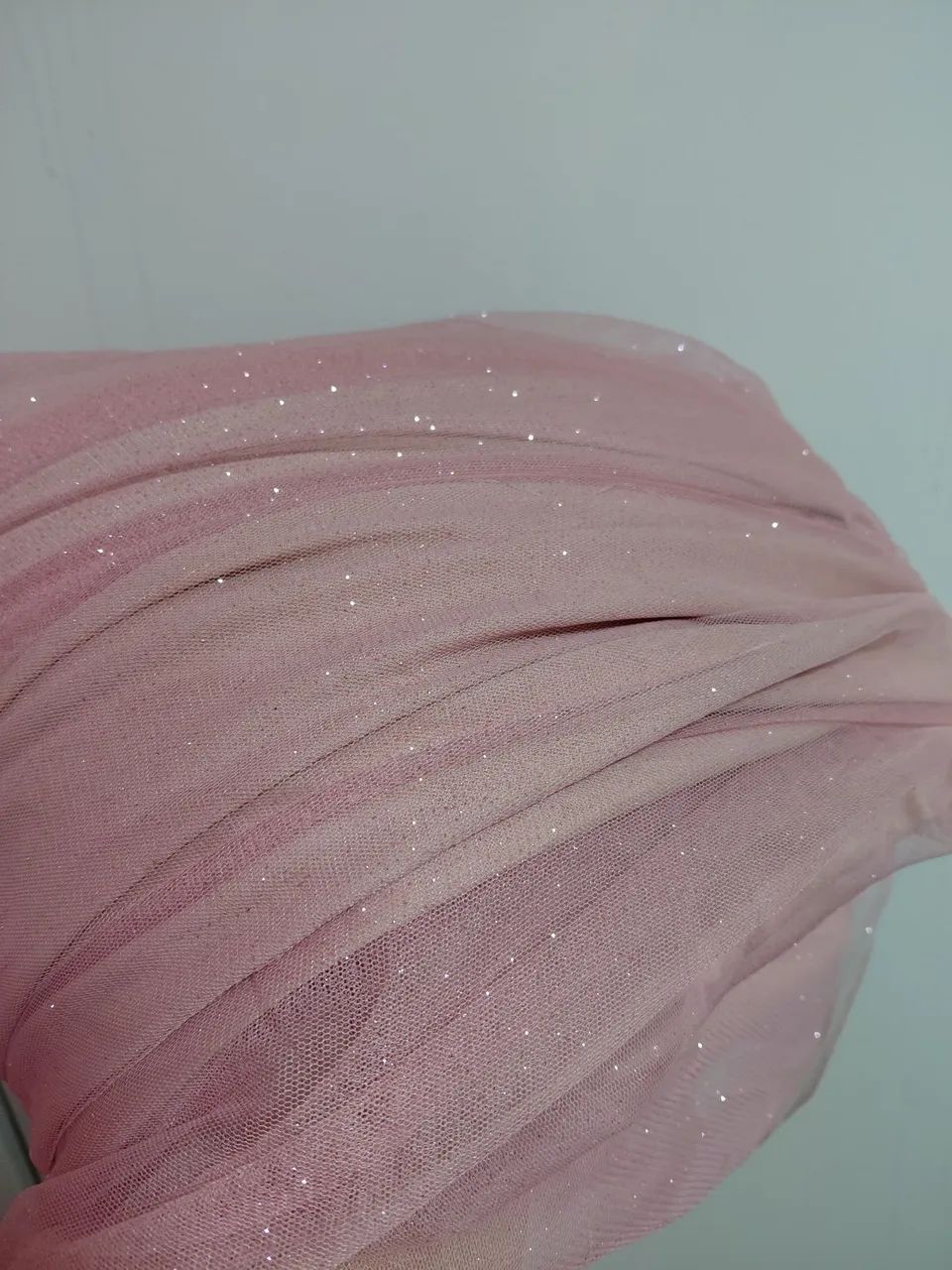 Vestido Rosa com Brilho - Foto 2