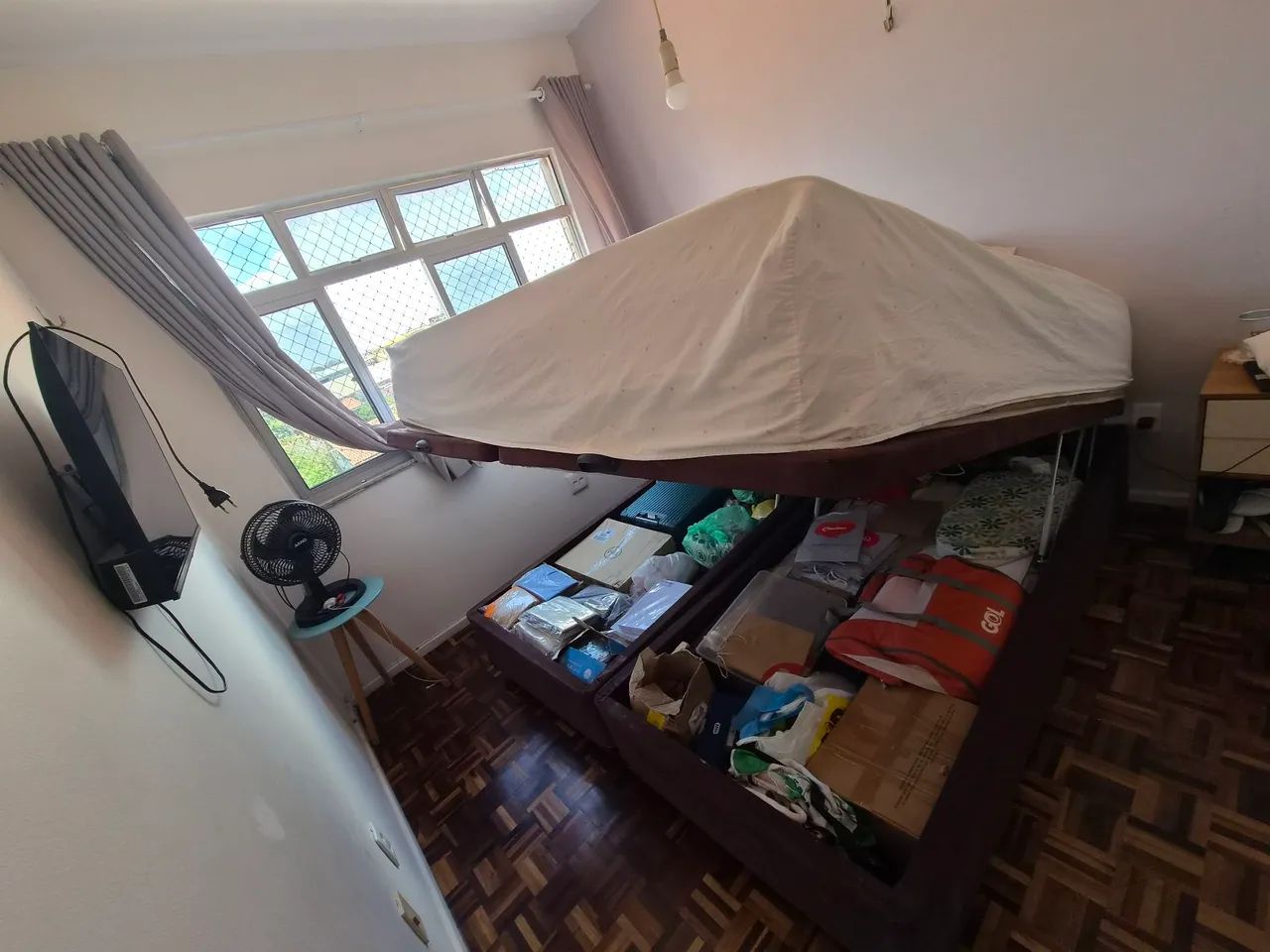Cama box bau king size - Foto 2