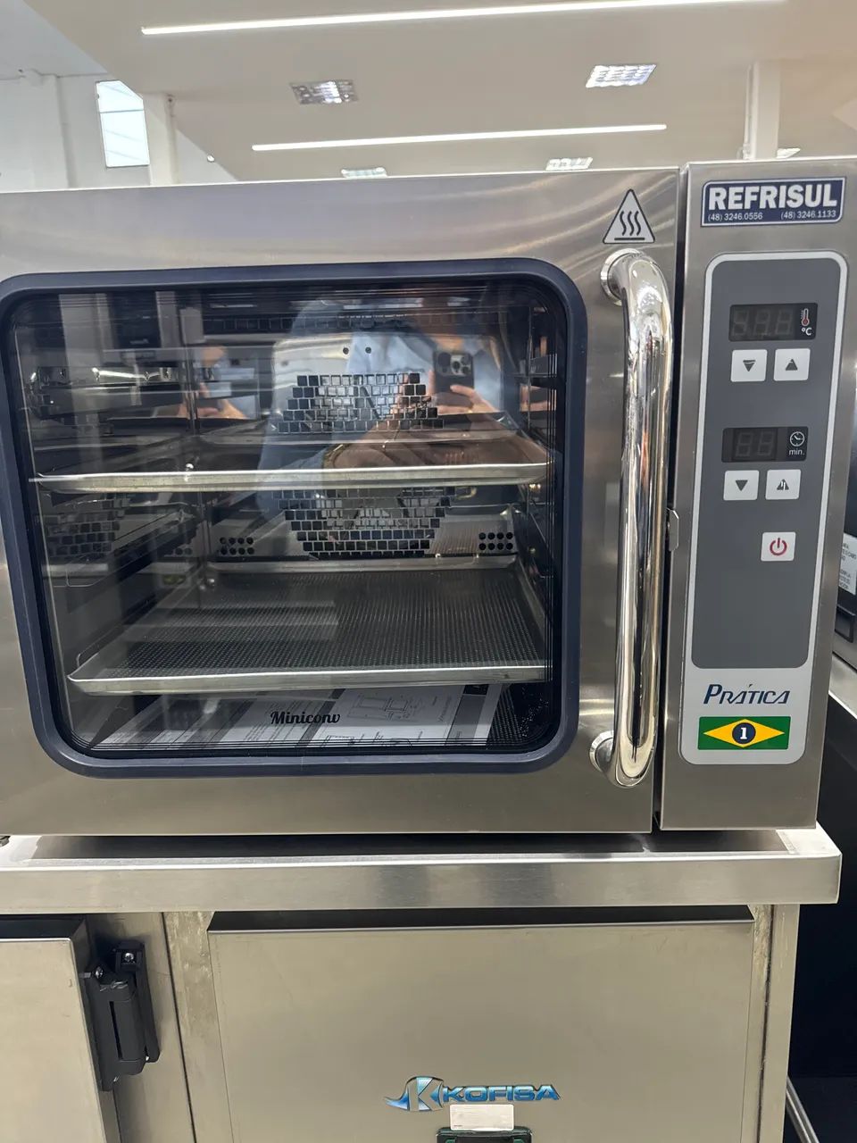 Forno de convecção mini conv Prática - Indianara 