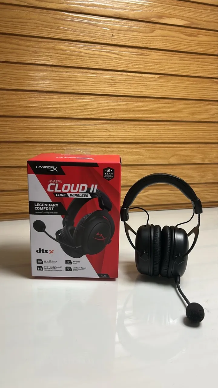 HYPERX CLOUD II CORE WIRELESS - Fones de Ouvido - Cambuci, São
