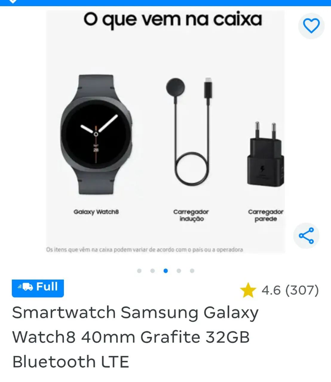 Samsung watch 8 40mm lacrado  - Foto 3