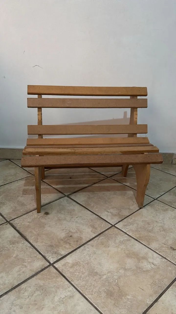 decoração Banco de MDF