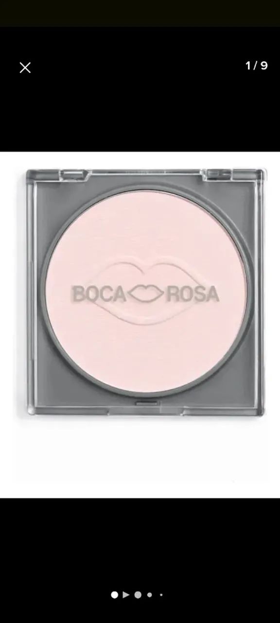 Pó Compacto Translúcido Boca Rosa Jujuba - Foto 2