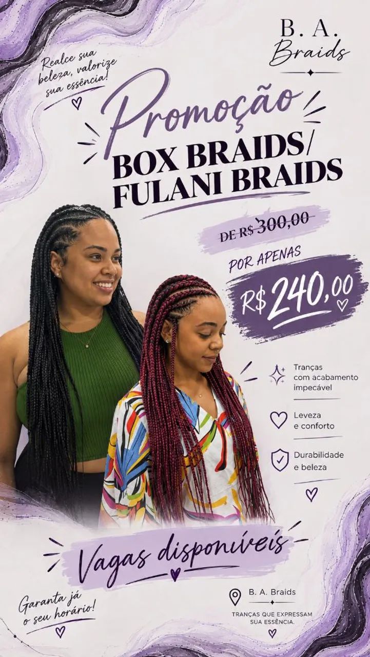 BOX BRAIDS PROMO