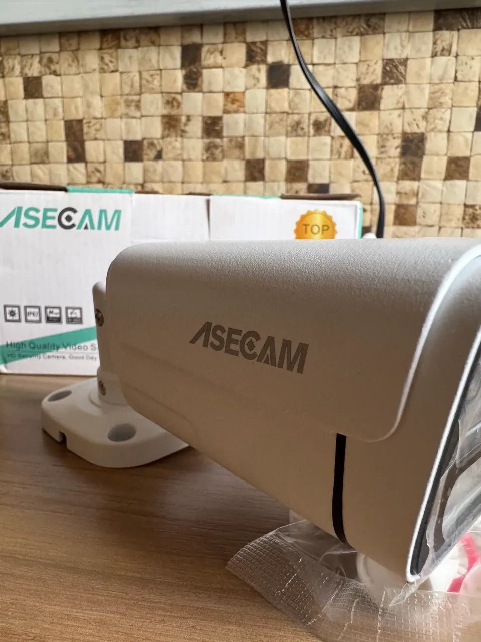 Câmera externa resistente à água full hd qualidade incrível  - Foto 3
