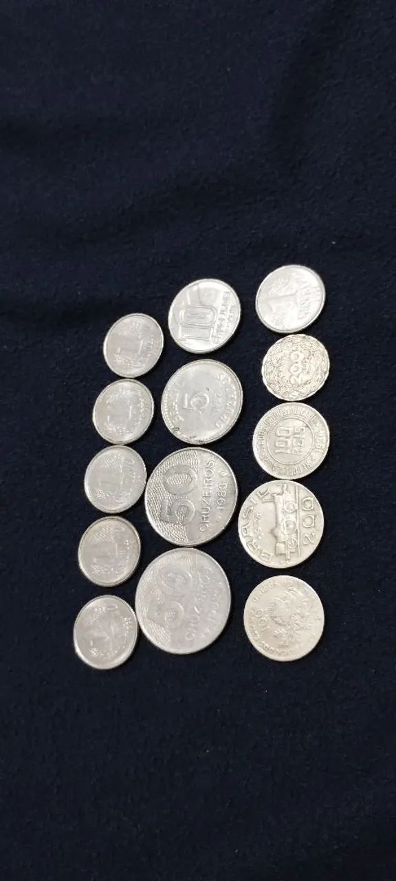 Moedas antigas 