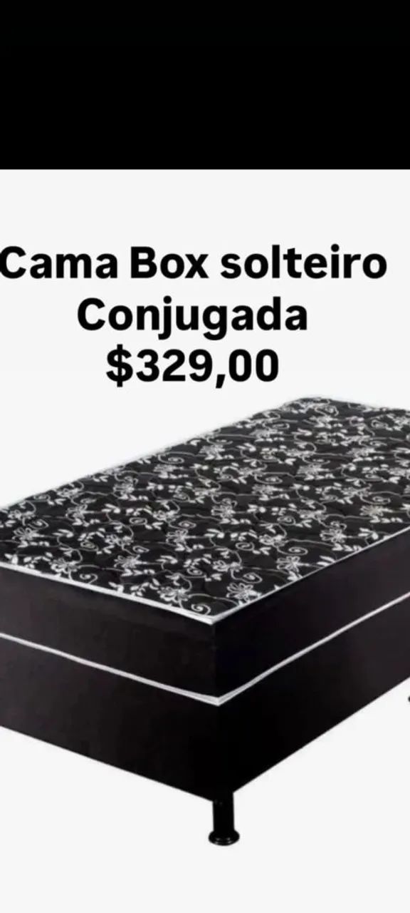 Cama box simples 