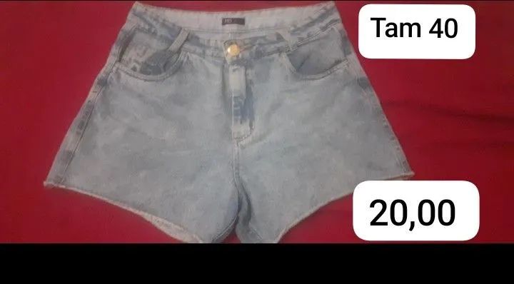 Short jeans conservado