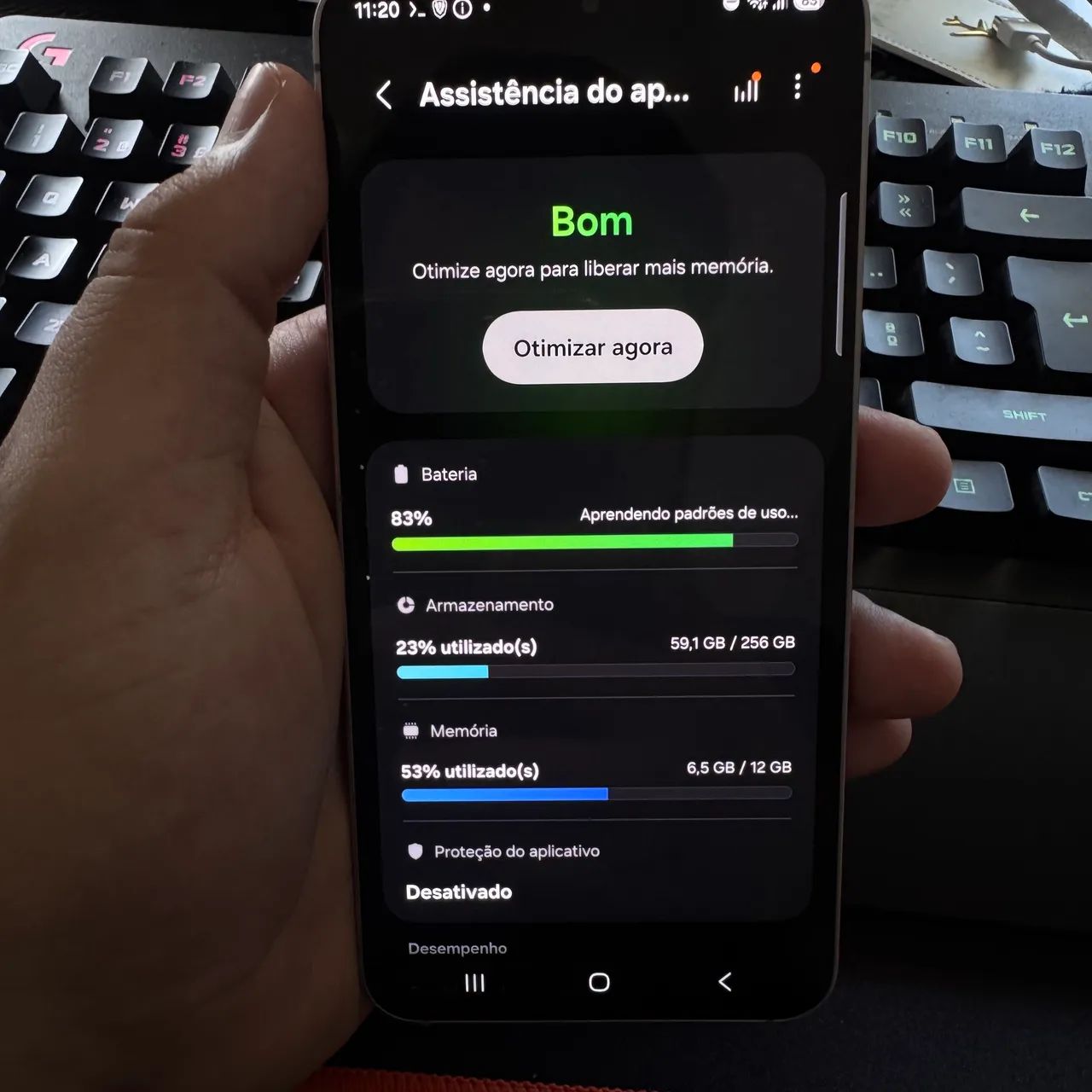 Galaxy S25 - 12/256GB - Como Novo! - Foto 2