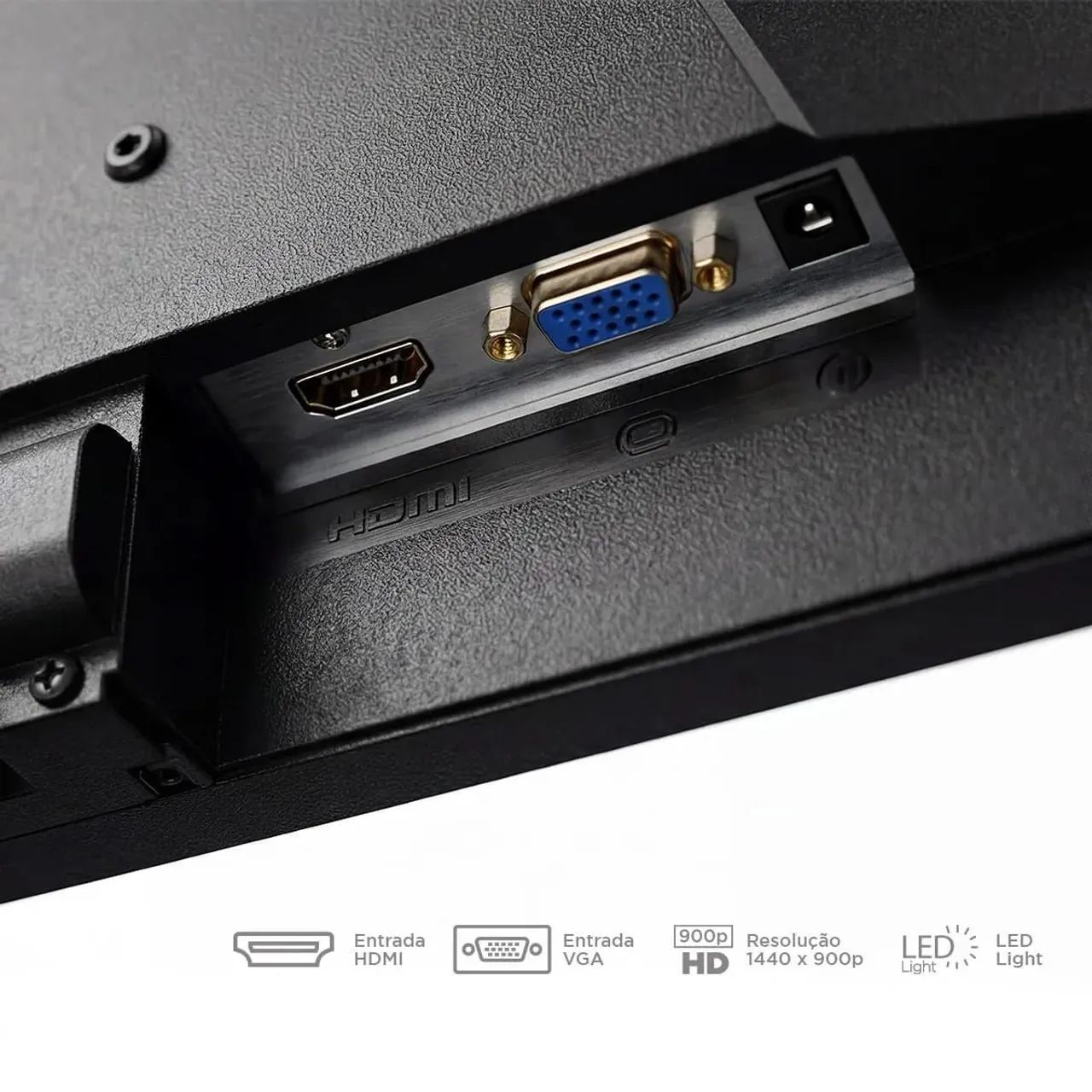 Monitor Office 19" LED HD Flat TCN, 60Hz, 5ms - Foto 5