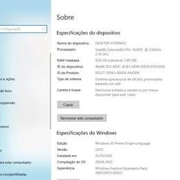 Notebook Compaq Celeron 8GB SSD 120 + HD 320 - Revisado - Foto 2