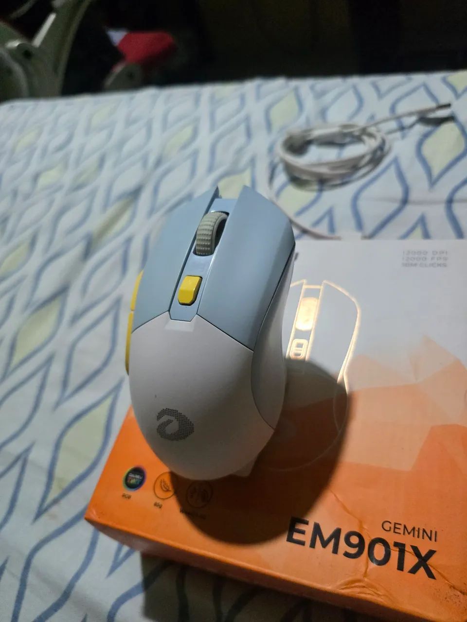 Mouse Dareu Tri-Mode (Fio, 2.4g, Bluetooth) - Foto 4