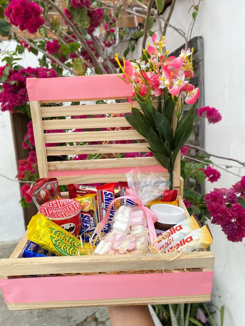 Cesta de presente premium 